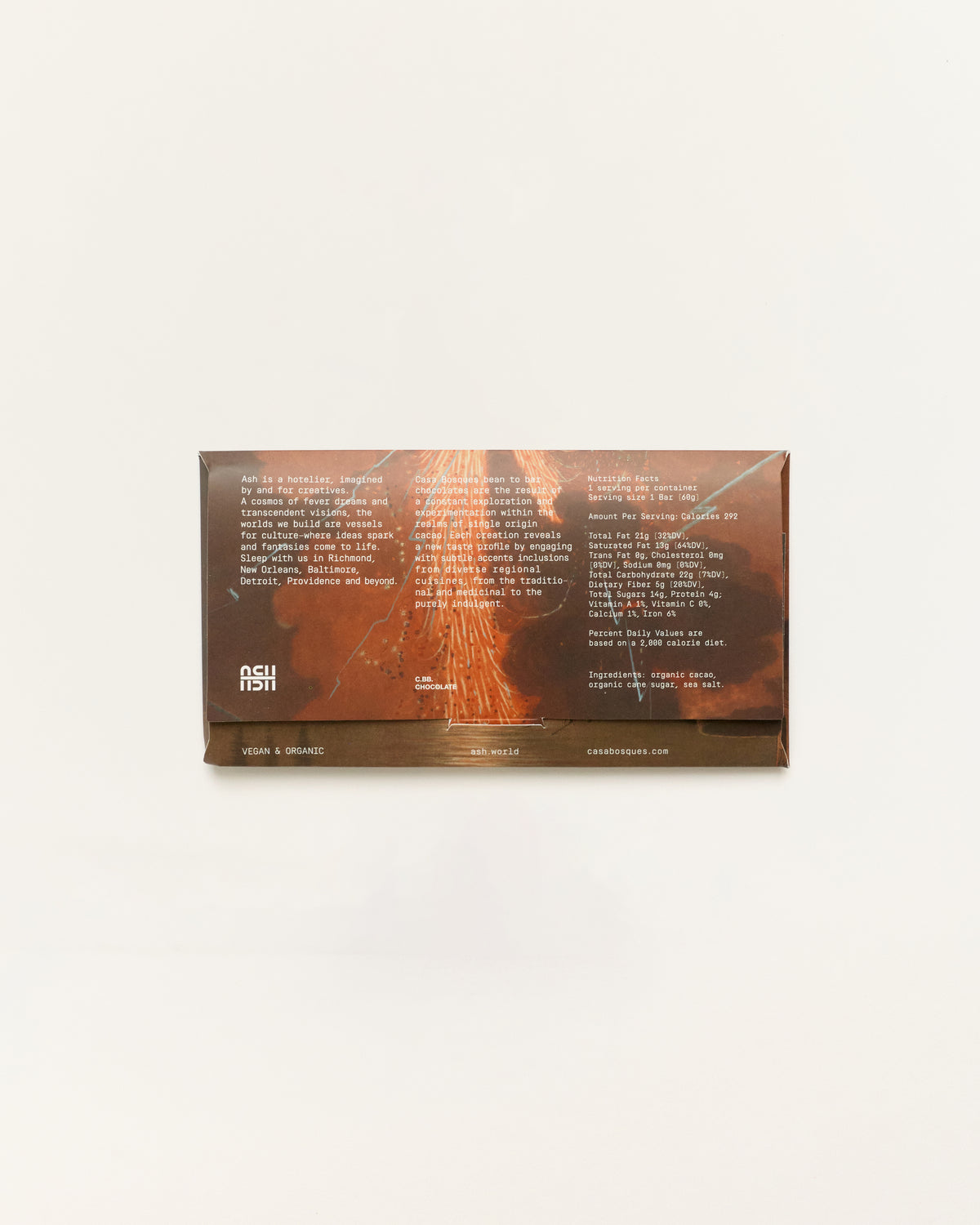 Ash Hotels & CBB - Chocolate Bar
