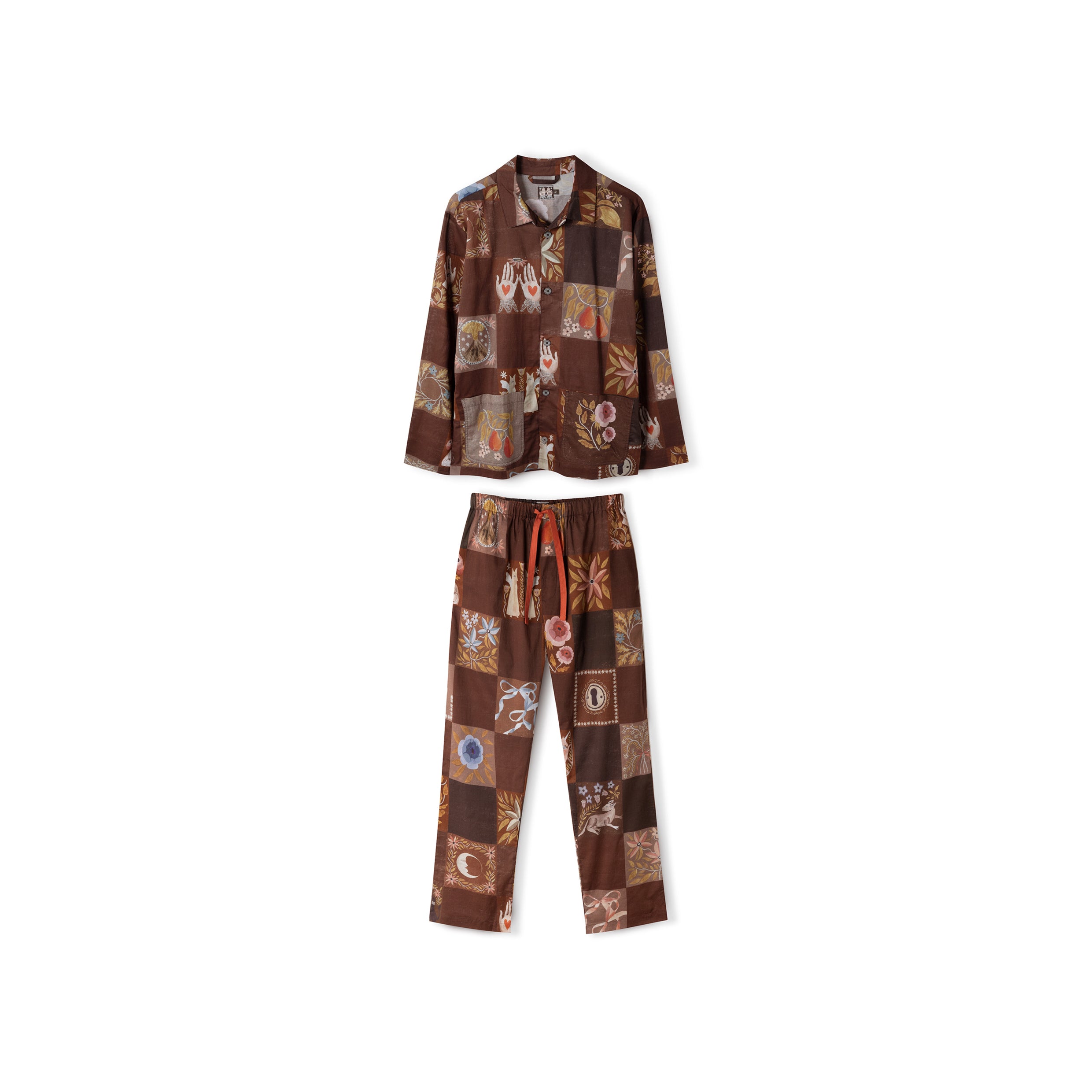 Shenandoah Mansions Pocket Pajama Set - Mens